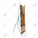 Expox DI-X4 Mini X Banner Stand | 11" x 15" | Fiberglass