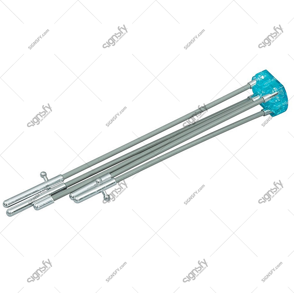 Expox DI-X4 Mini X Banner Stand | 11" x 15" | Fiberglass - Image 3