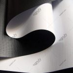 BFlex™ Frontlit Banner Roll, 13oz, White/Black