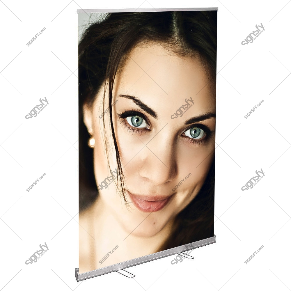 Rollup Banner Stand, Single Sided, Retractable 48'x 78.7", RP12F