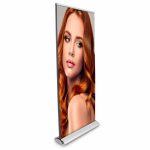 Expox RP18-2 Roll-up Banner Stand Deluxe,  Double Sided, Retractable, 33.4" x 78.7"