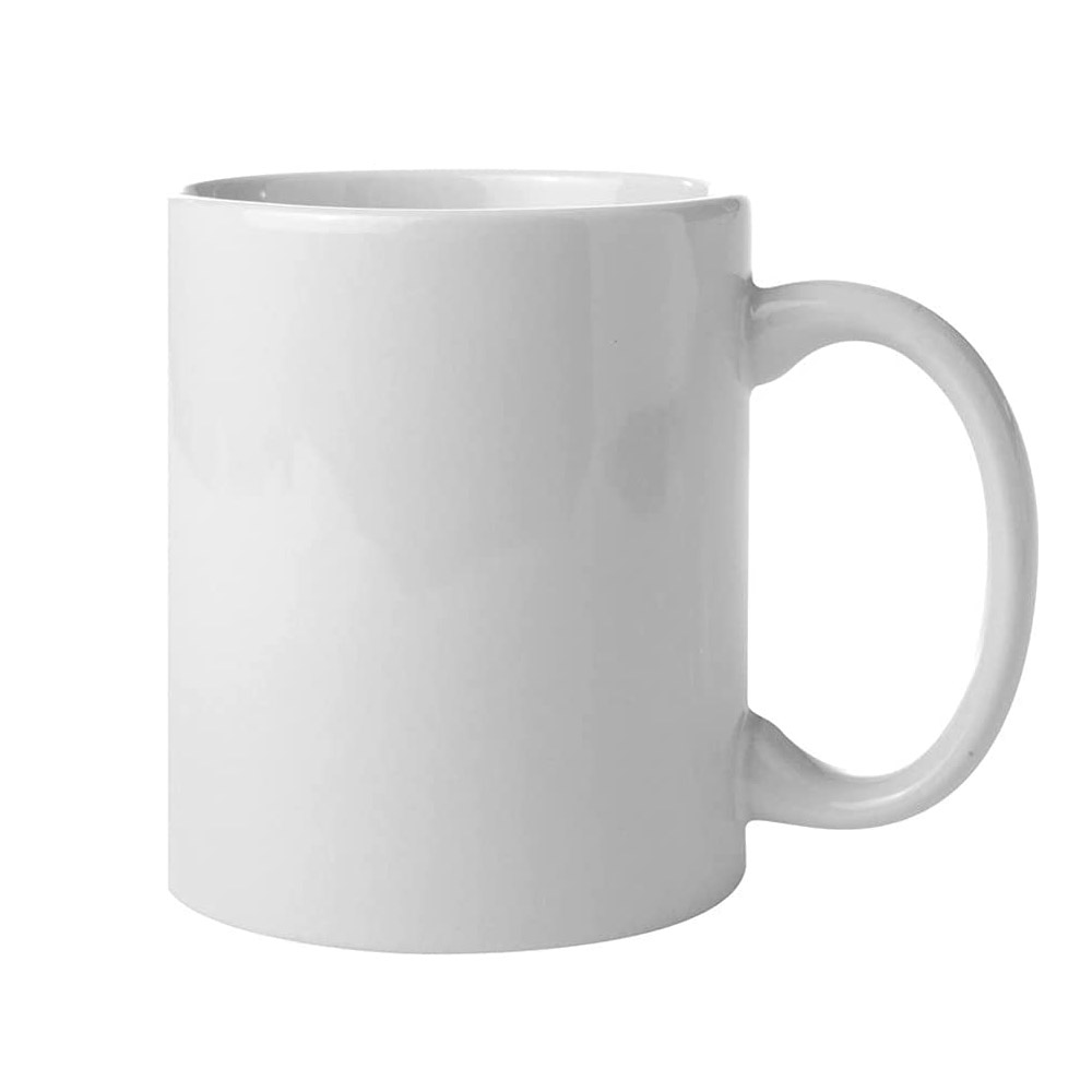 White Mug 11oz Grade AAA for sublimation - BOX WITH 36 PIECES - Image 2