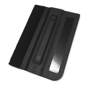 Squeegee for Wrapping with two magnets and felt black