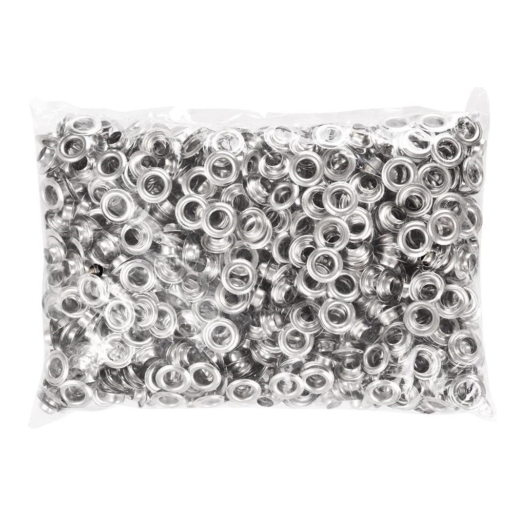 Stainless Steel Grommets for Semi Auto Machine, Self Piercing | 500 sets per pack