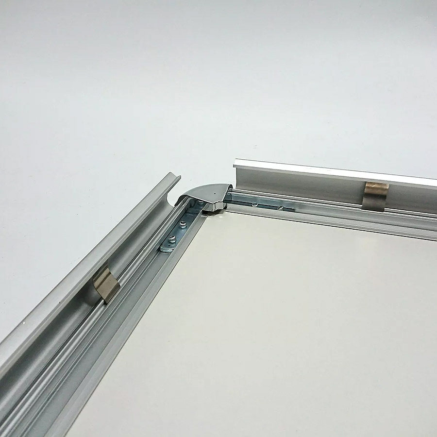 Expox Snap Frame, 35.5" x 25.5", Silver - Image 2